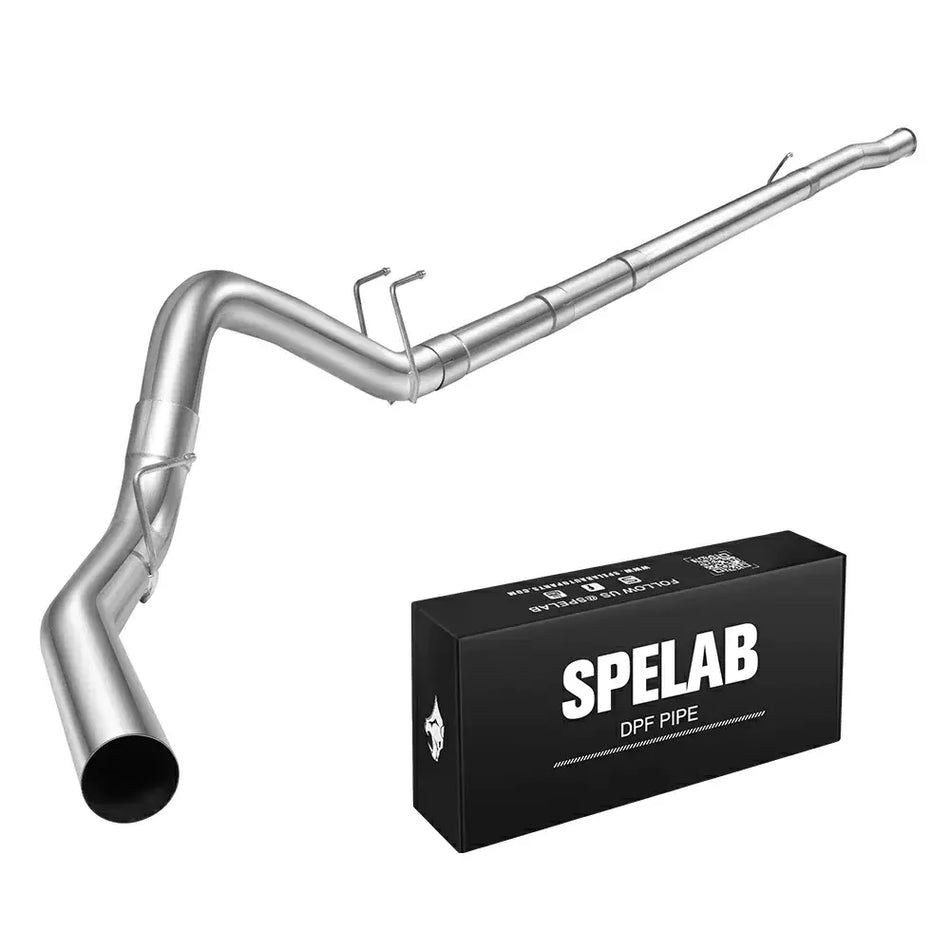 4"/5" Downpipe-Back 2011-2023 Ford 6.7 Powerstroke DPF Delete Race Pipe | SPELAB