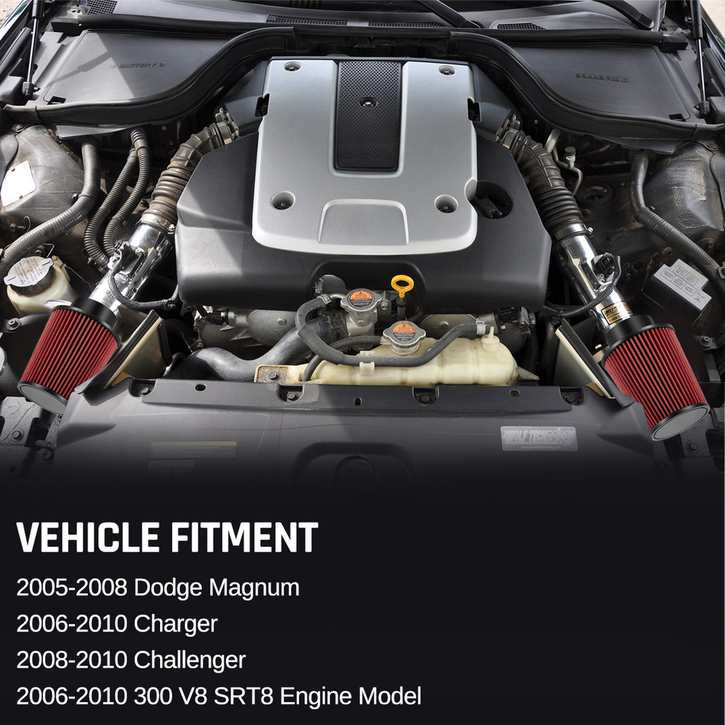 Heat-Shield  Air Intake Kit For 05-10 Dodge/300C 5.7L/6.1L V8｜SPELAB 8