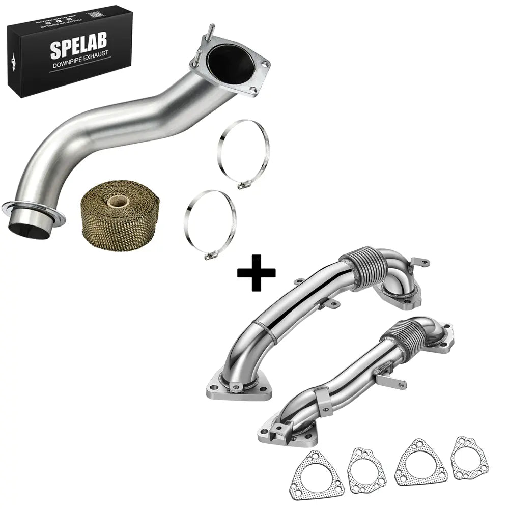 Exhaust Up-Pipe for 2017-2023 L5P 6.6L Duramax Sierra/Silverado 2500 3500 | SPELAB