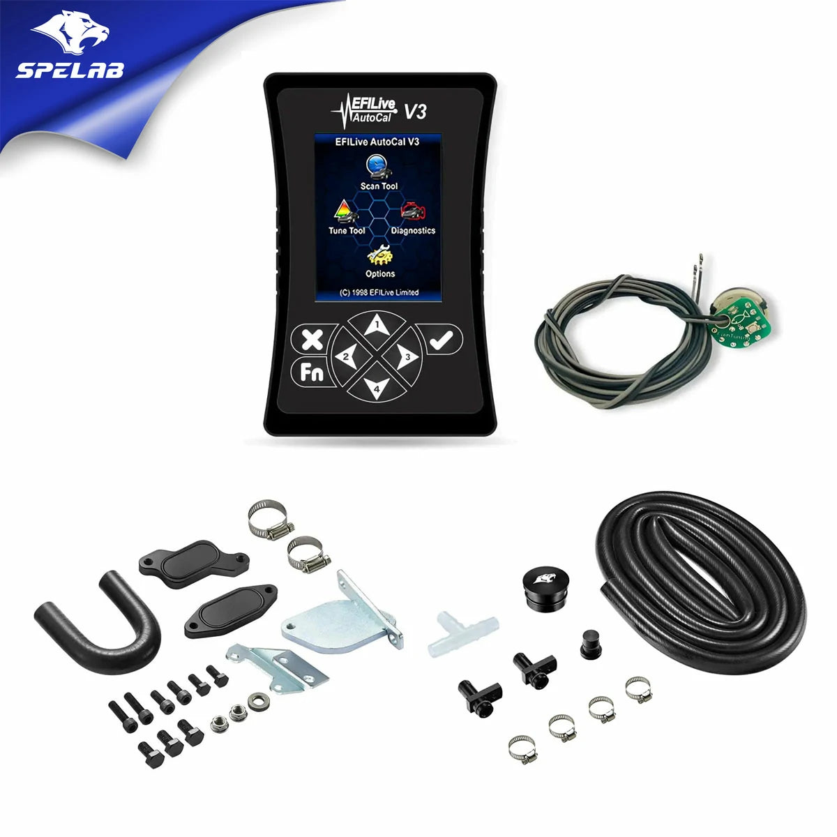 EGR/CCV Reroute/Tuner/ Delete 2007.5-2010 LMM 6.6L Duramax All-in-One Kit |SPELAB-2