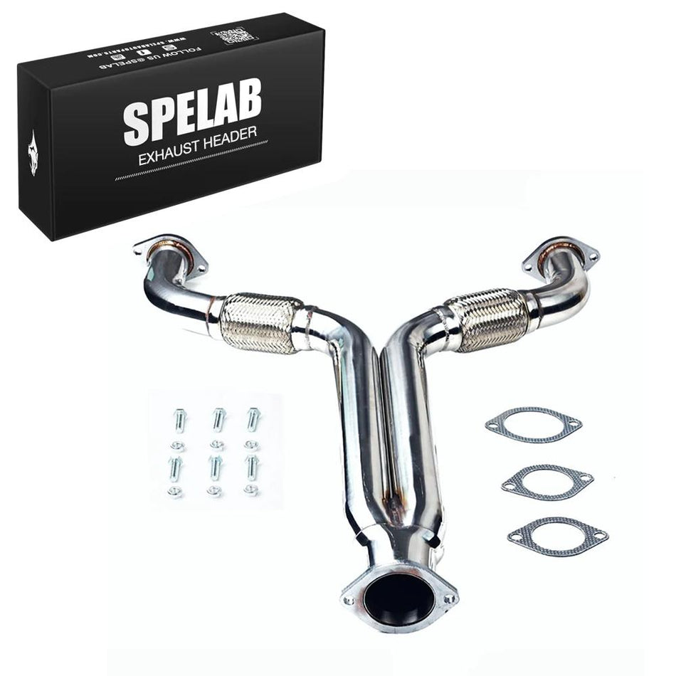 Y-Pipe Downpipe Exhaust for 03-09 Nissan 350Z 3.5L 2005,2007 Infiniti G35 | SPELAB