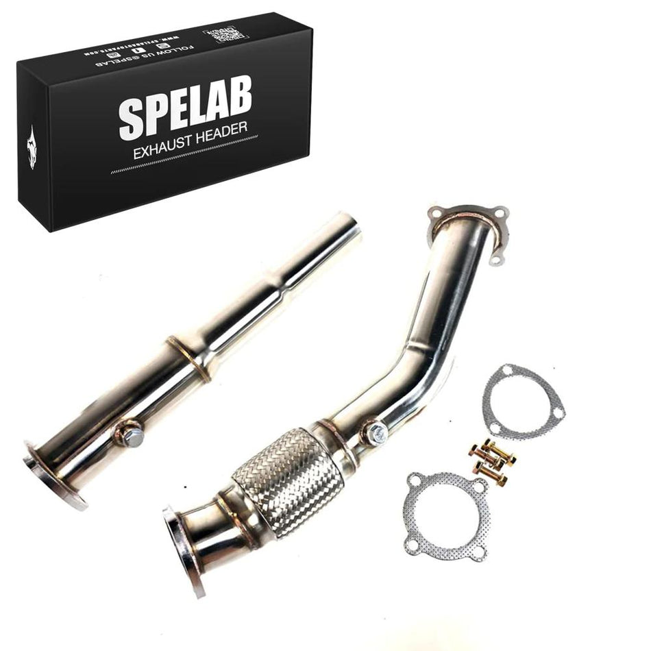 SPELAB 3'' Downpipe Exhaust for 00-06 Audi TT 99-05 Volkswagen Beetle 1.8L