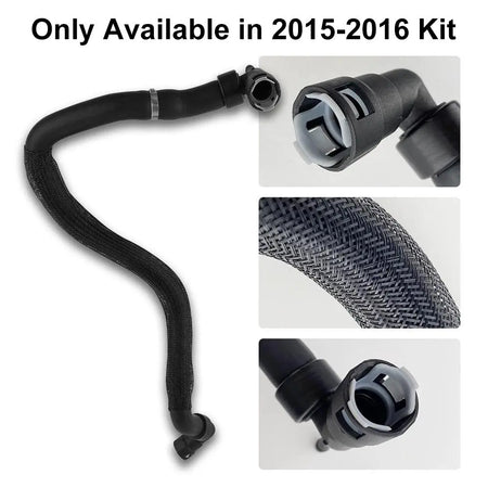 EGR Delete Kit 2011-2023 Ford 6.7L Powerstroke Diesel w/Coolant Bypass Black |SPELAB-10