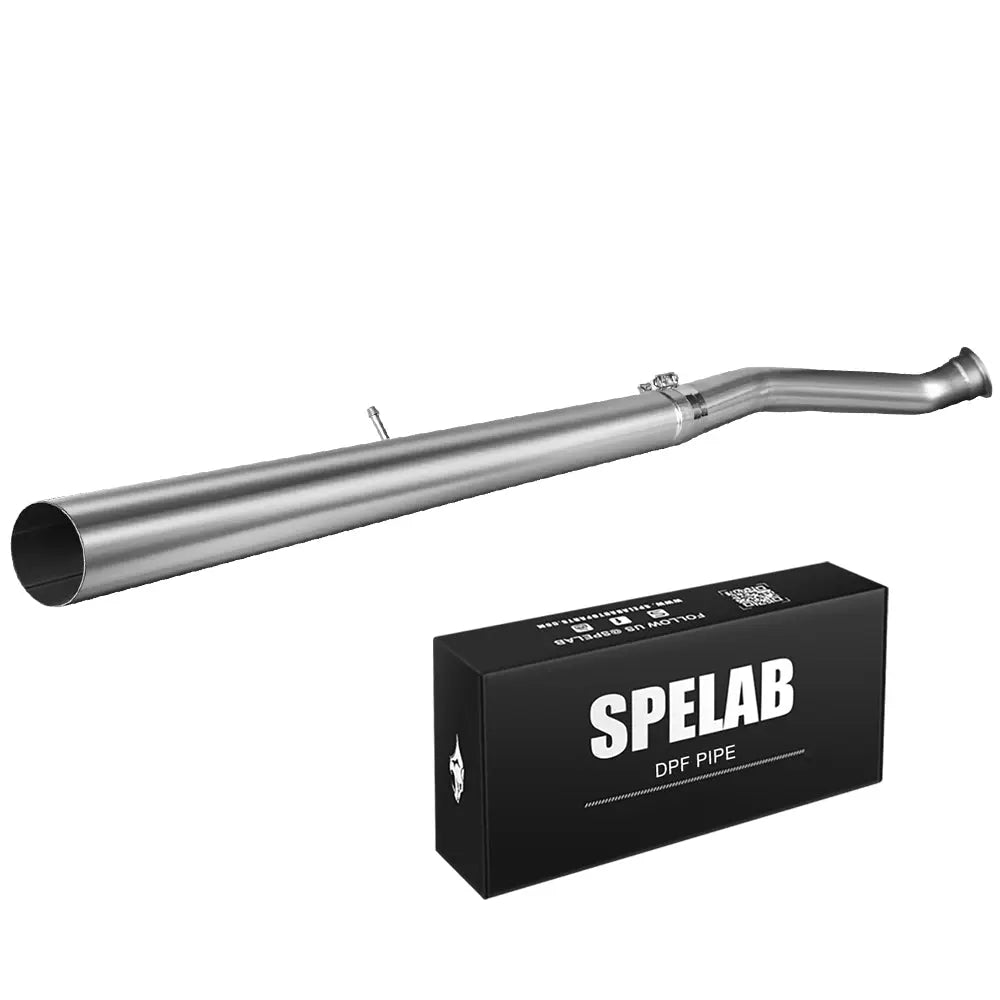 4" 2007.5-2012 6.7 Cummins DPF Race Pipe | Dodge Ram 2500/3500 | SPELAB