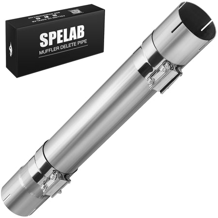 4"/5" Stainless Steel Muffler Delete Pipe 30” Length for Diesel Exhaust | SPELAB