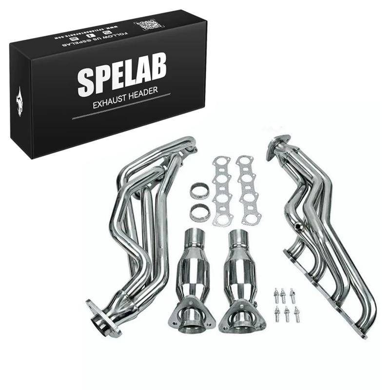 SPLEAB Exhaust Header for 1999-2004 Ford F150/LOBO 5.4L