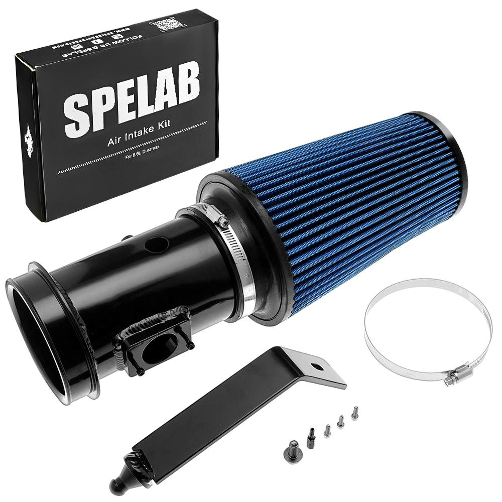 SPELAB Cold Air Intake Kit For 2008-2010 Ford 6.4 Powerstroke Diesel F250 F350 F450