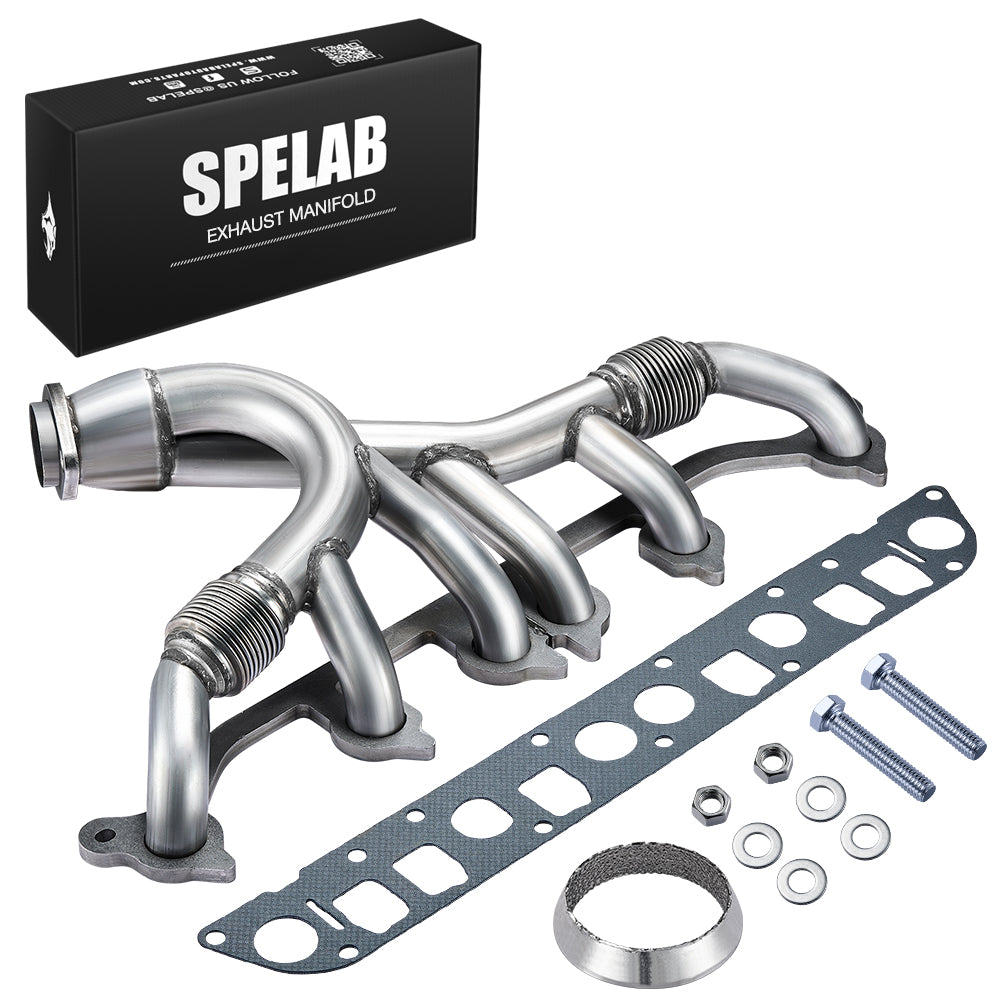 Dorman 674-196 Exhaust Manifold Kit 1991-1999 Jeep Grand Cherokee Wrangler 4.0L Engine  | SPELAB