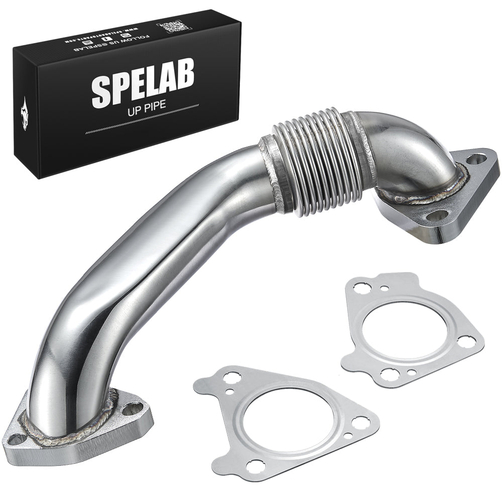 Exhaust Up-Pipe for 2001-2016 6.6L Chevrolet Chevy GMC Duramax LB7 LLY LBZ LMM LML | SPELAB