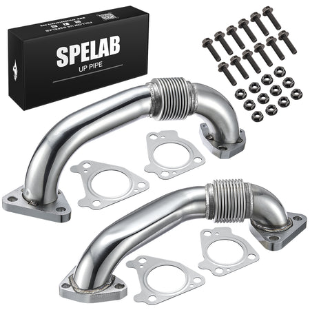 Exhaust Up-Pipe for 2001-2016 6.6L Chevrolet Chevy GMC Duramax LB7 LLY LBZ LMM LML | SPELAB