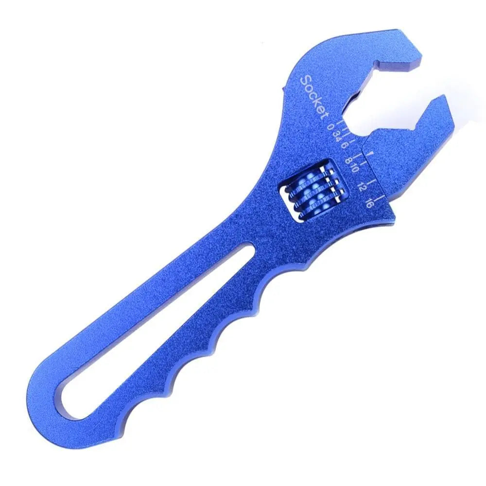 SPELAB AN Hose Fitting Wrench Adjustable Spanner Lightweight Aluminum 3AN-16AN Adapters End-SPELAB