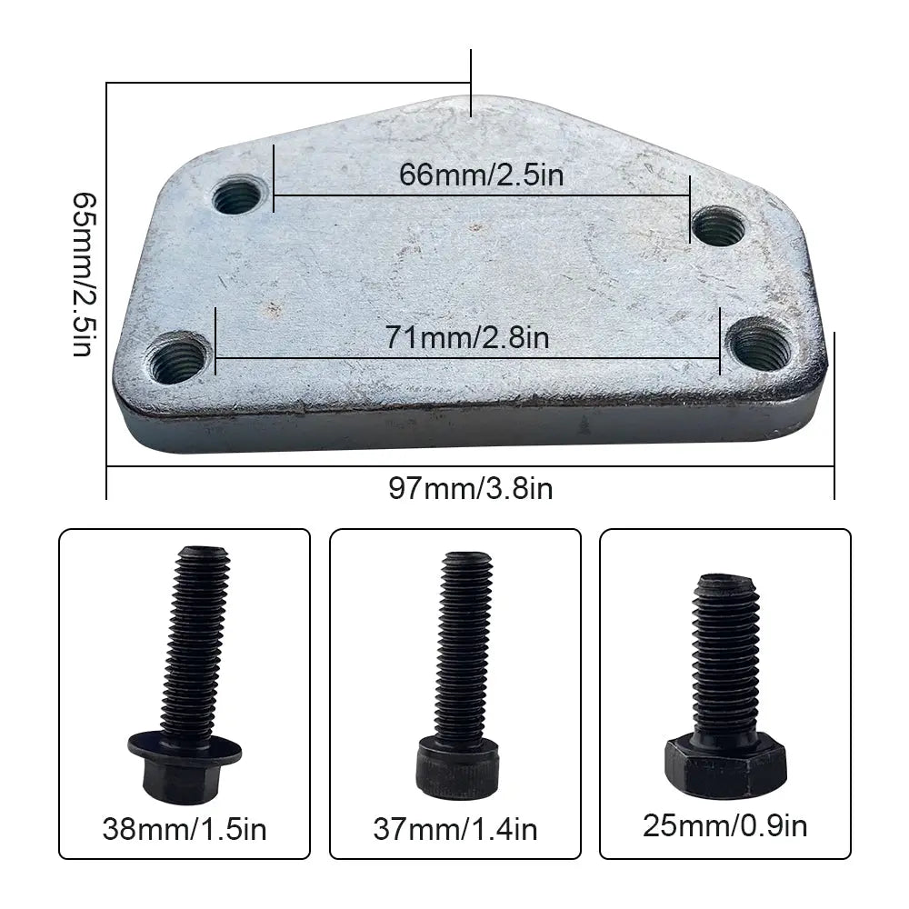 EGR Delete Kit 2004-2005 6.6L Duramax LLY |SPELAB-5