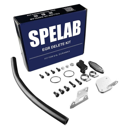 SPELAB 2006-2007 6.6L Duramax LBZ EGR Delete Kit with High Flow Intake Elbow-2