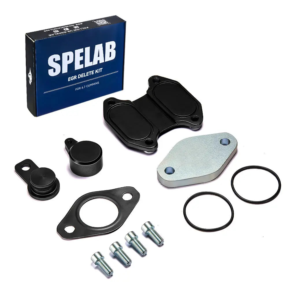 EGR Delete Kit for 2013-2023 6.7L Cummins Cab & Chassis Dodge Ram 3500 4500 5500 |SPELAB-1