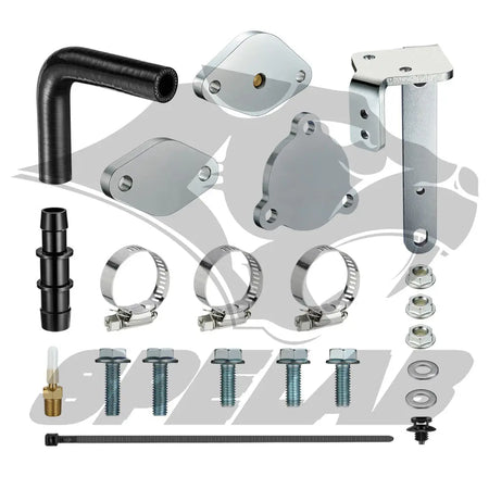 EGR Valve & Cooler Delete Kit 2014-2018 Dodge Ram 1500 Jeep 3.0L EcoDiesel |SPELAB-2