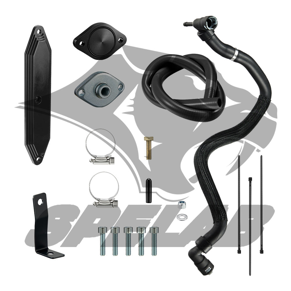 SPELAB 2015-2016 Ford 6.7L Powerstroke EGR Cooler Delete Kit