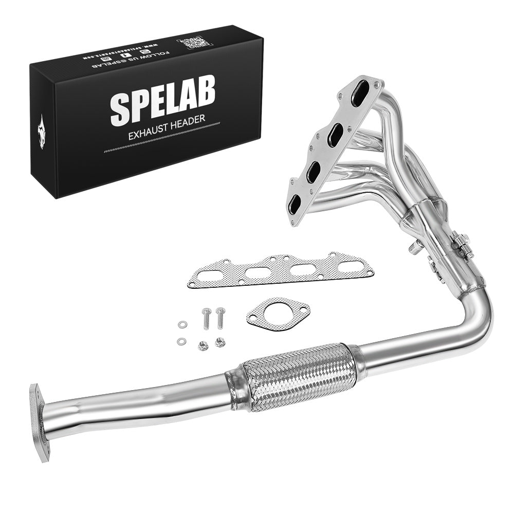 SPELAB Exhaust Header for 1995-1999 Mitsubishi Eclipse/Talon 2G 420A 2.0L NA