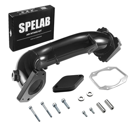 SPELAB Intake Elbow Bridge Kit for 2011-2016 GMC Chevrolet 6.6L Duramax LML Diesel