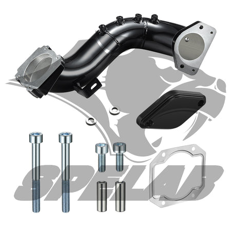 SPELAB Intake Elbow Bridge Kit for 2011-2016 GMC Chevrolet 6.6L Duramax LML Diesel